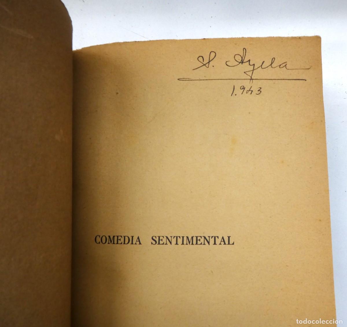 Libros antiguos: COMEDIA SENTIMENTAL RICARDO LE&Oacute;N 1939 - Foto 2