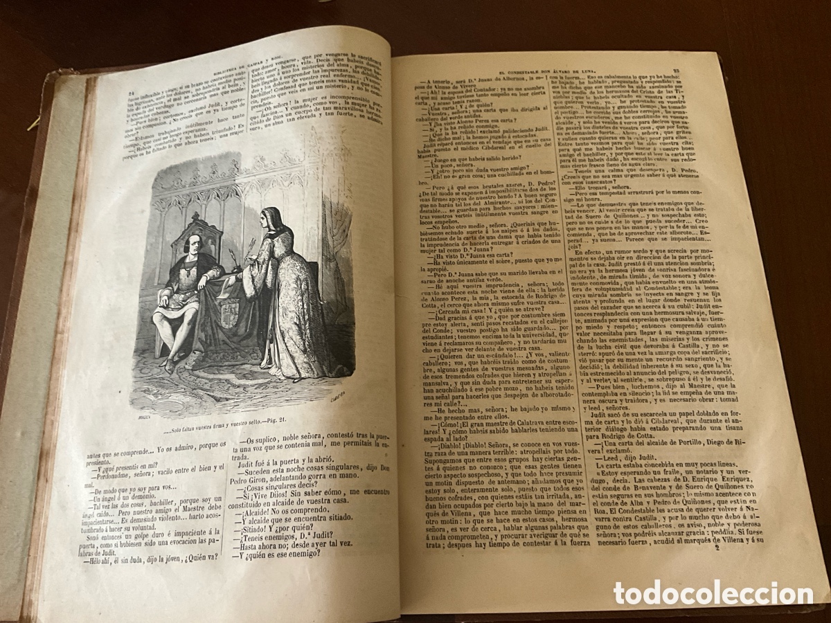 Libros antiguos: El condestable D. Alvaro de Luna. 1859 - Foto 3
