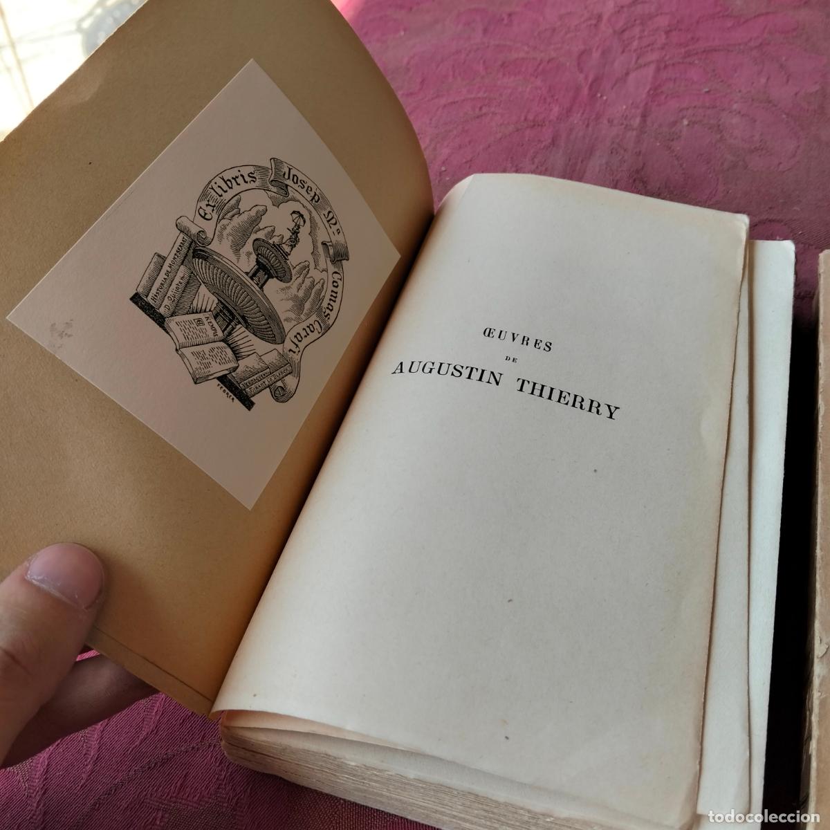 Libros antiguos: R&eacute;cits des Temps M&eacute;rovingiens Augustin Thierry classiques Garnier - Foto 4