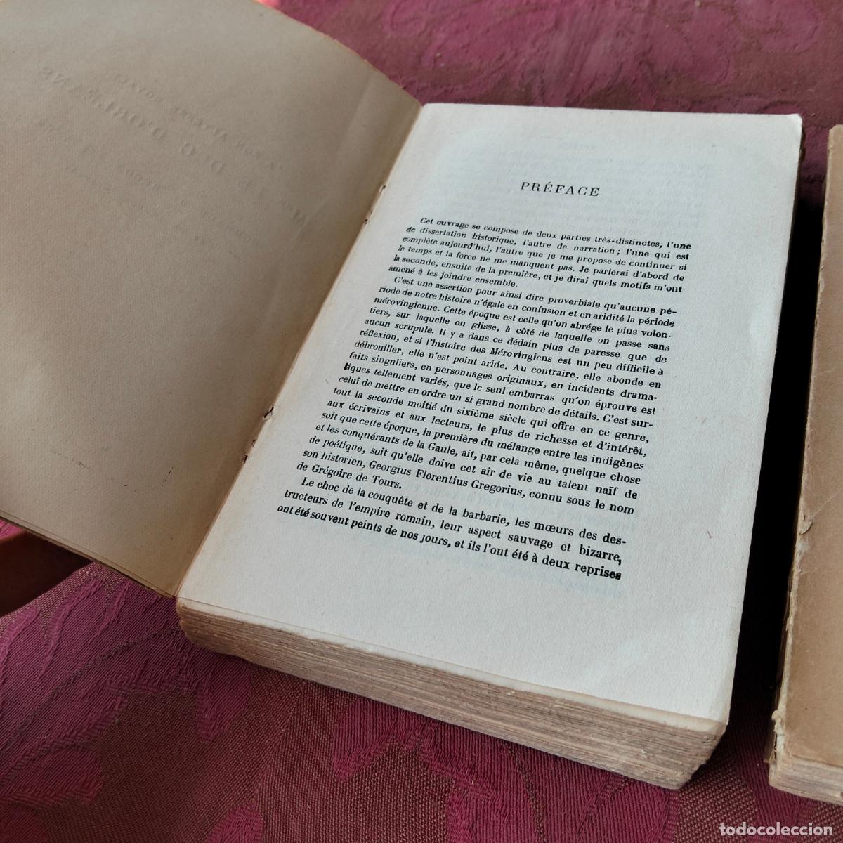 Libros antiguos: R&eacute;cits des Temps M&eacute;rovingiens Augustin Thierry classiques Garnier - Foto 7