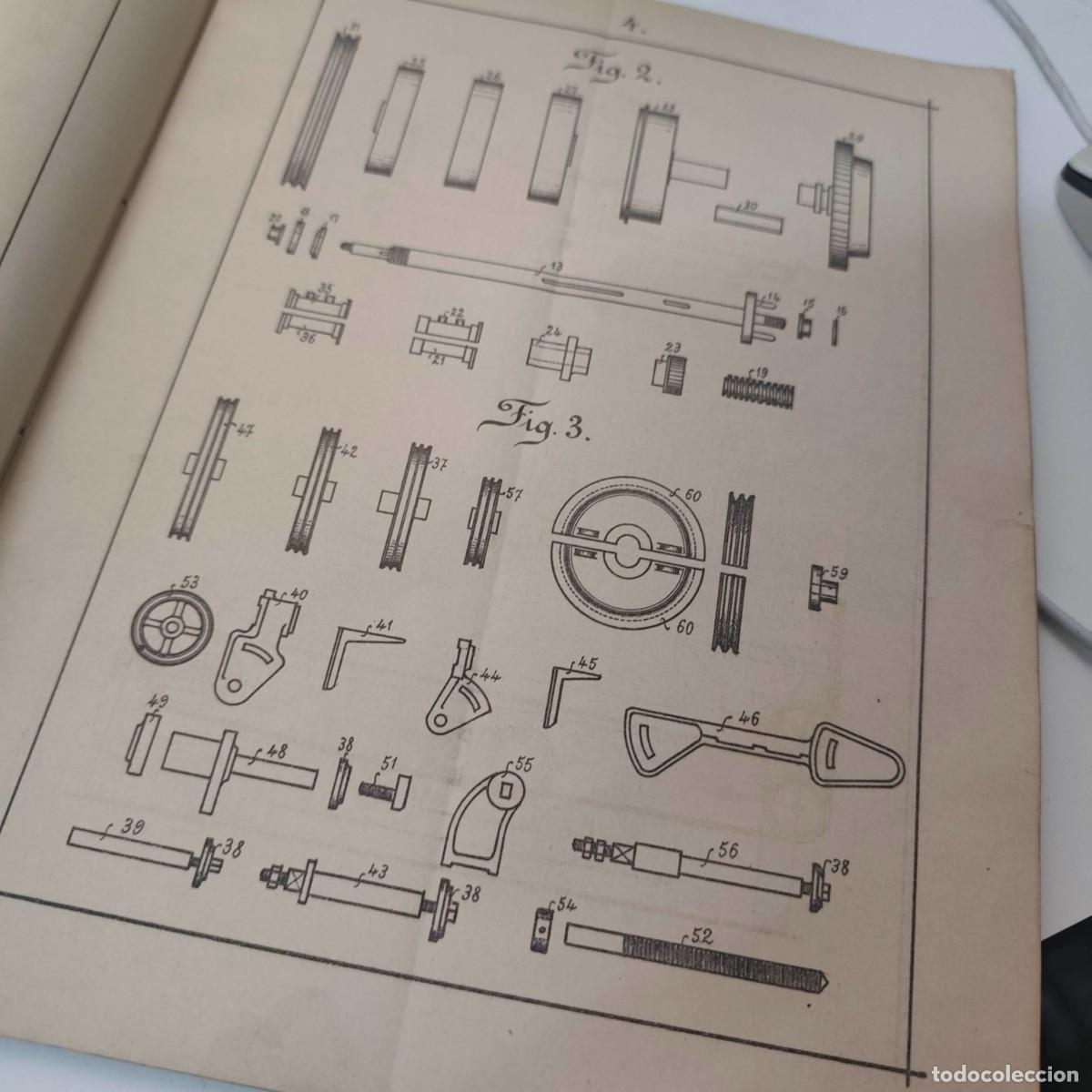 Libros antiguos: construction de machines - Foto 4