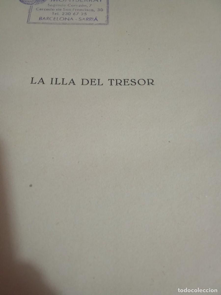 Libros antiguos: La Illa del Tresor.Robert.L.Stevenson. - Foto 2