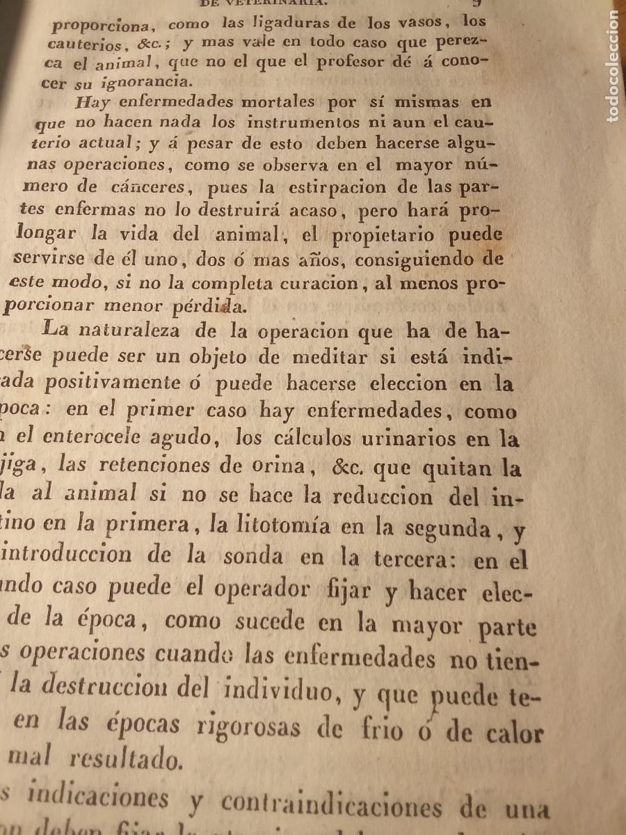 Libros antiguos: Tratado completo de veterinaria. - Foto 3