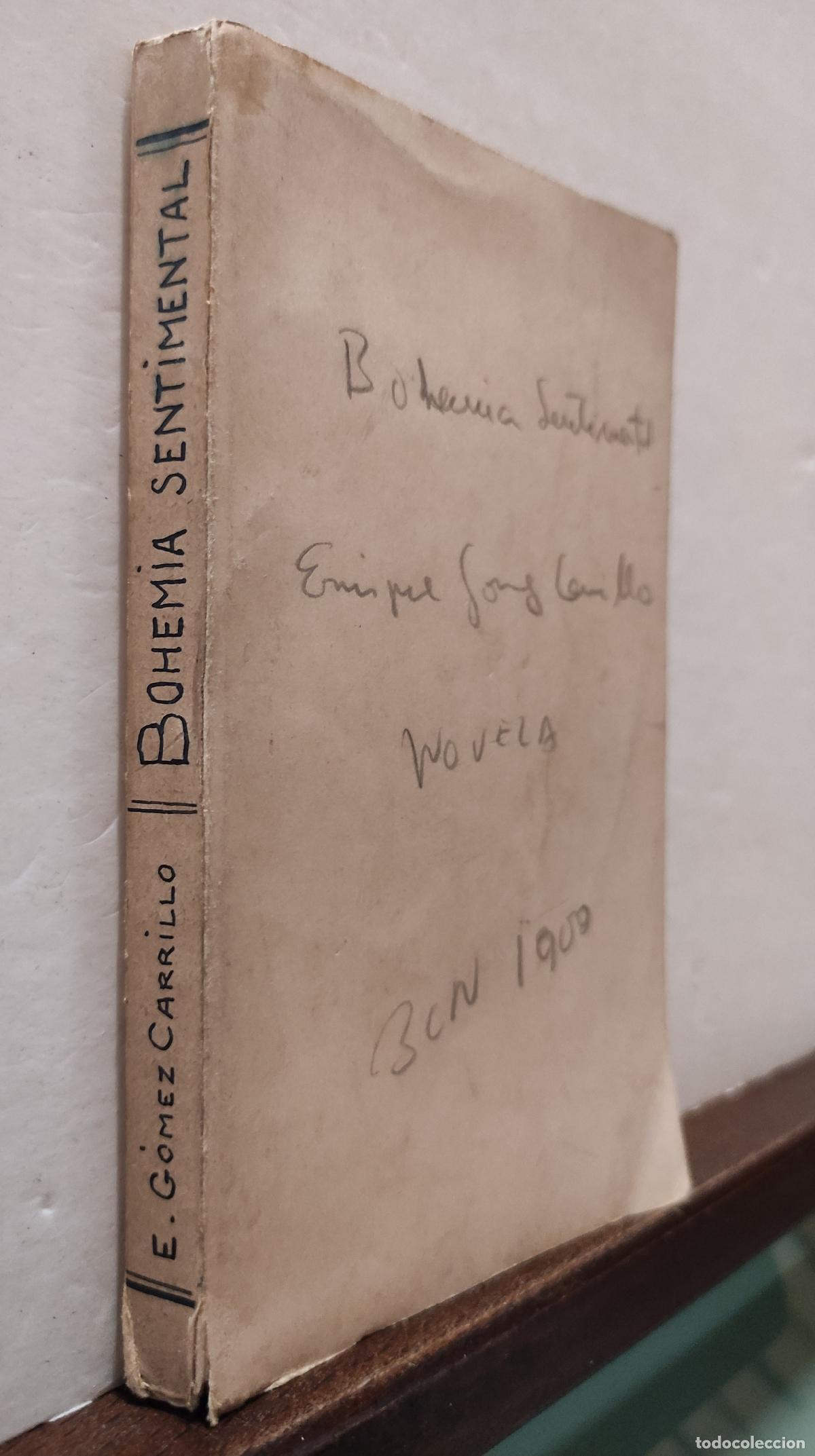 Libros antiguos: BOHEMIA SENTIMENTAL - ENRIQUE GOMEZ CARRILLO - Foto 2