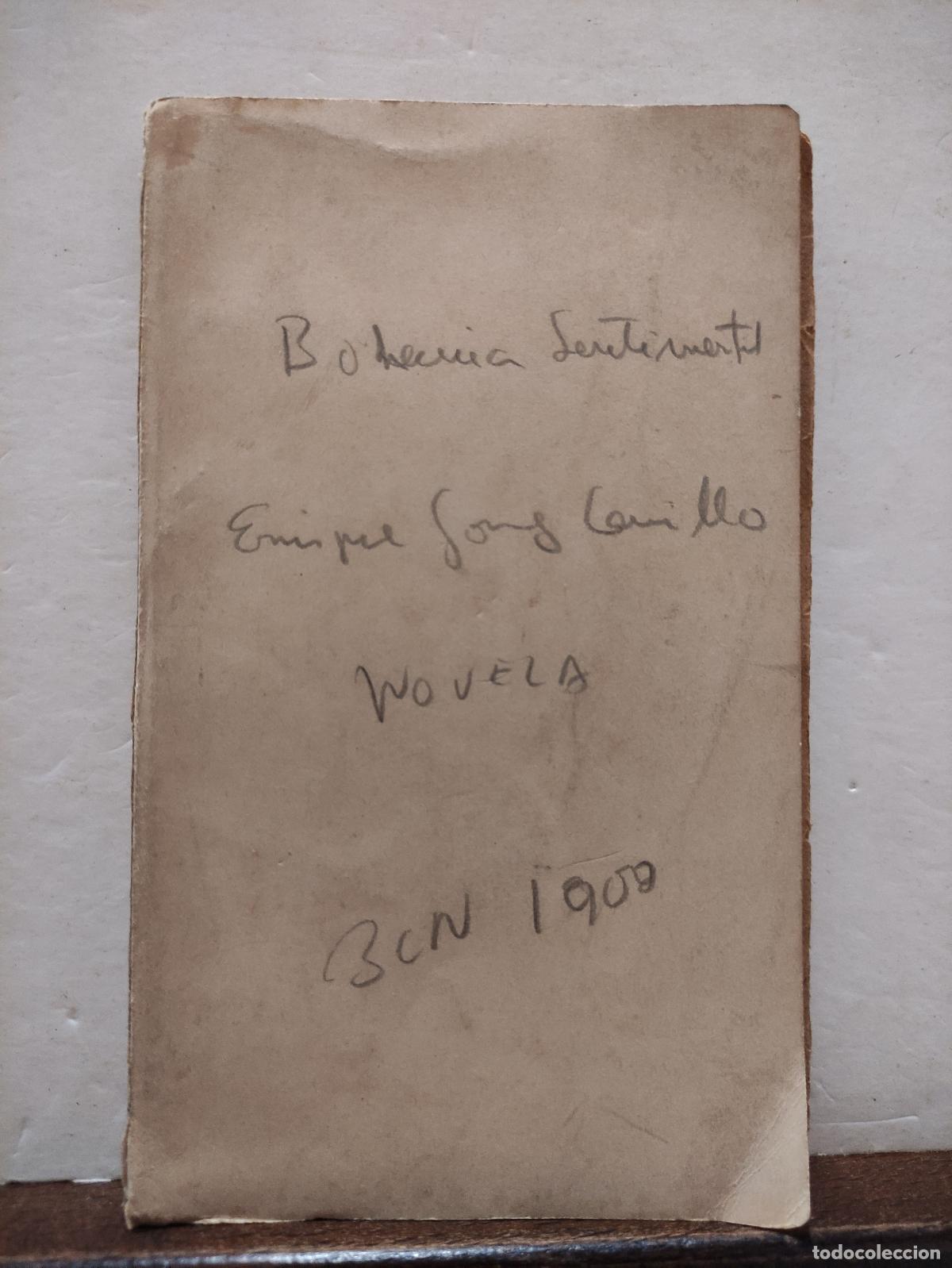 Libros antiguos: BOHEMIA SENTIMENTAL - ENRIQUE GOMEZ CARRILLO - Foto 4