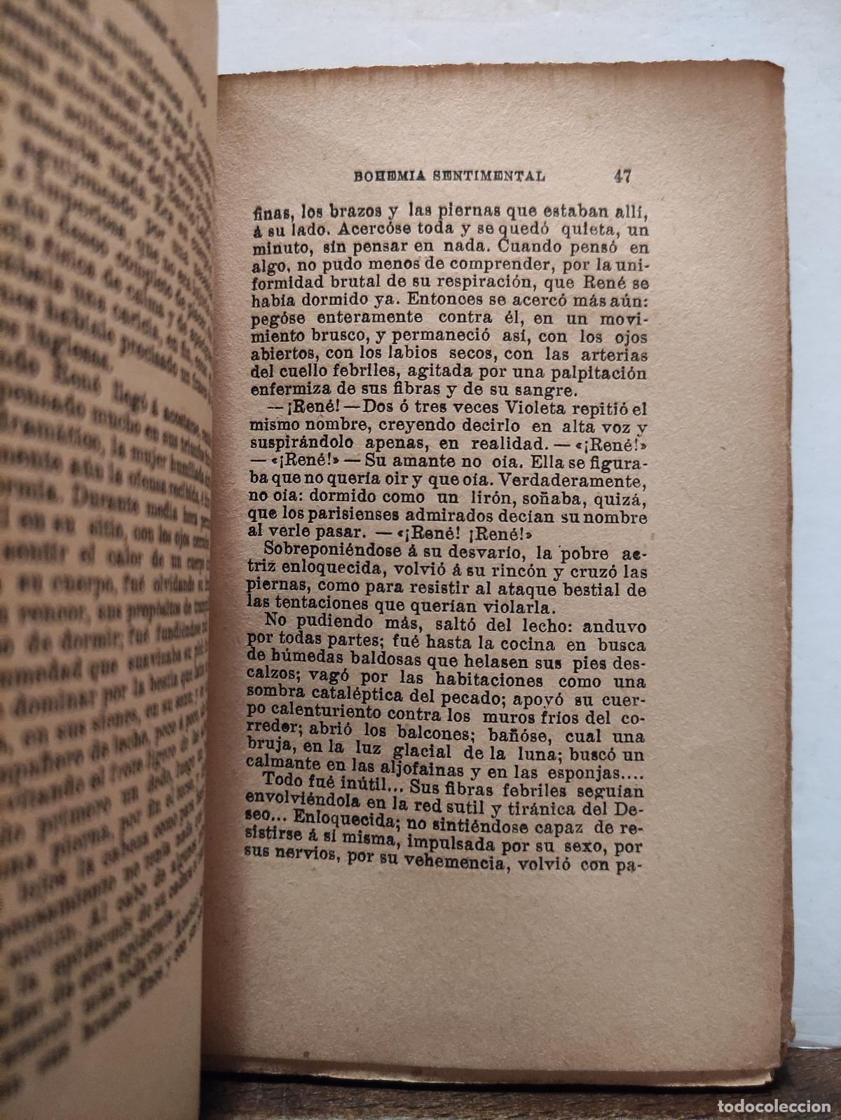 Libros antiguos: BOHEMIA SENTIMENTAL - ENRIQUE GOMEZ CARRILLO - Foto 5