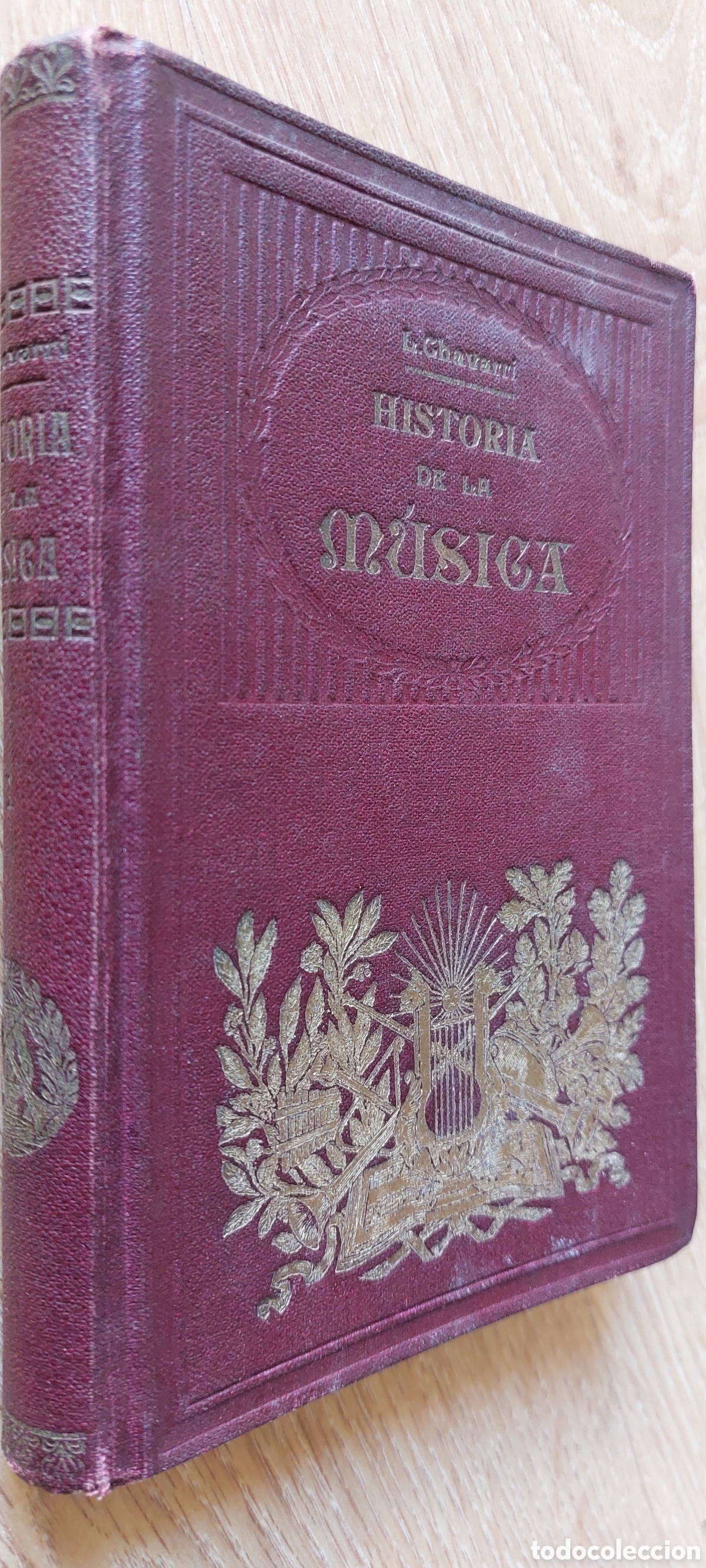 Libros antiguos: Historia de la m&uacute;sica Chavarri - Foto 2