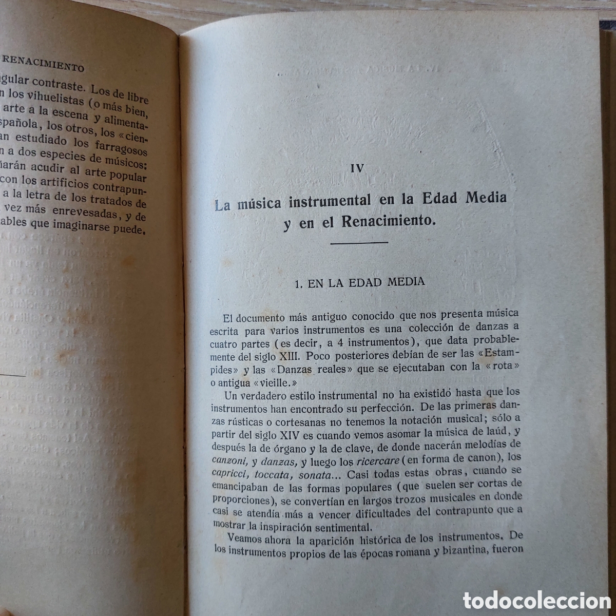 Libros antiguos: Historia de la m&uacute;sica Chavarri - Foto 5
