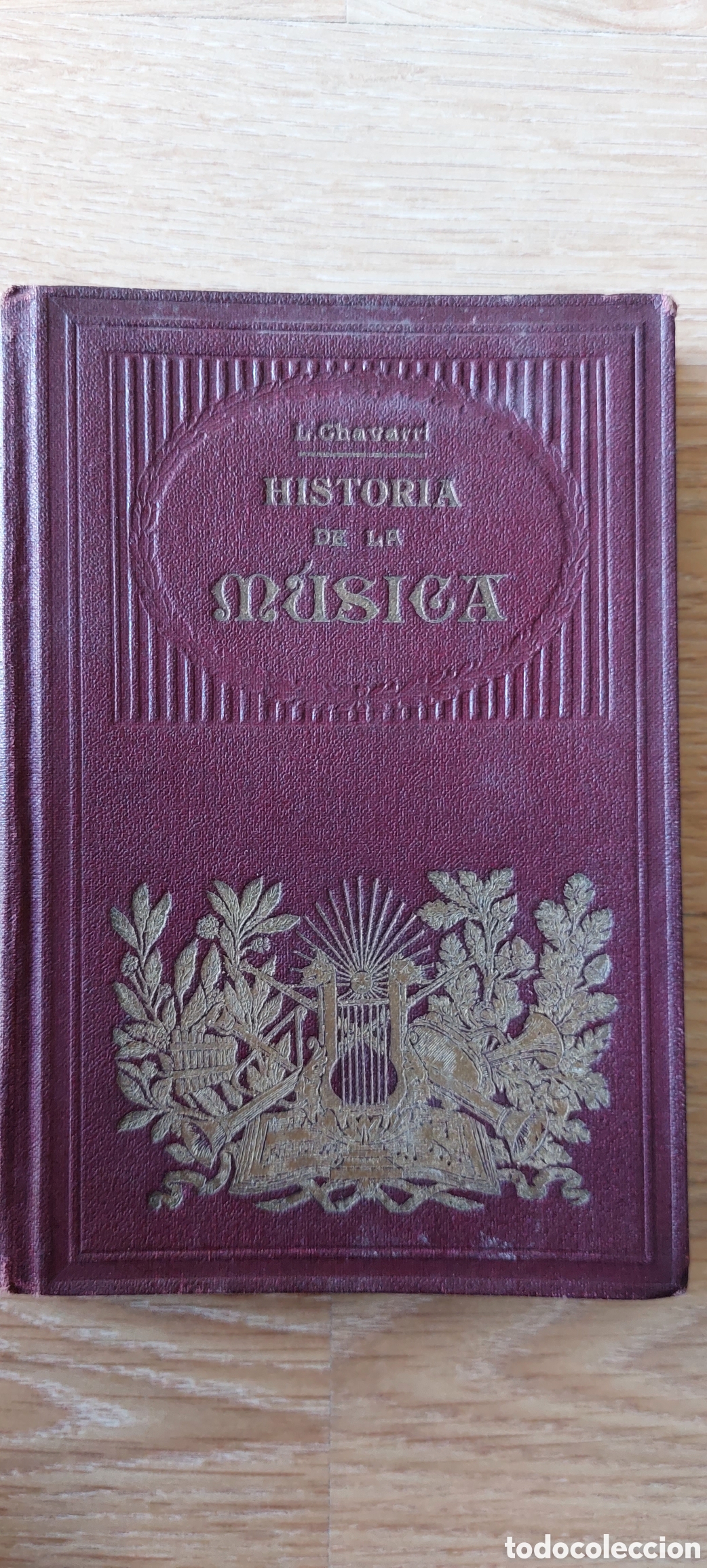 Libros antiguos: Historia de la m&uacute;sica Chavarri - Foto 3