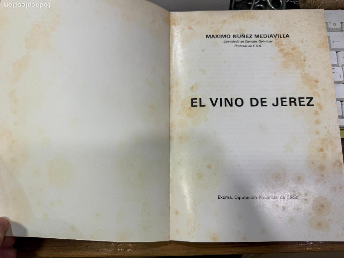 Libros antiguos: LIBRO EL VINO DE JEREZ - A&Ntilde;O 1981 - 48 PAG - Foto 2