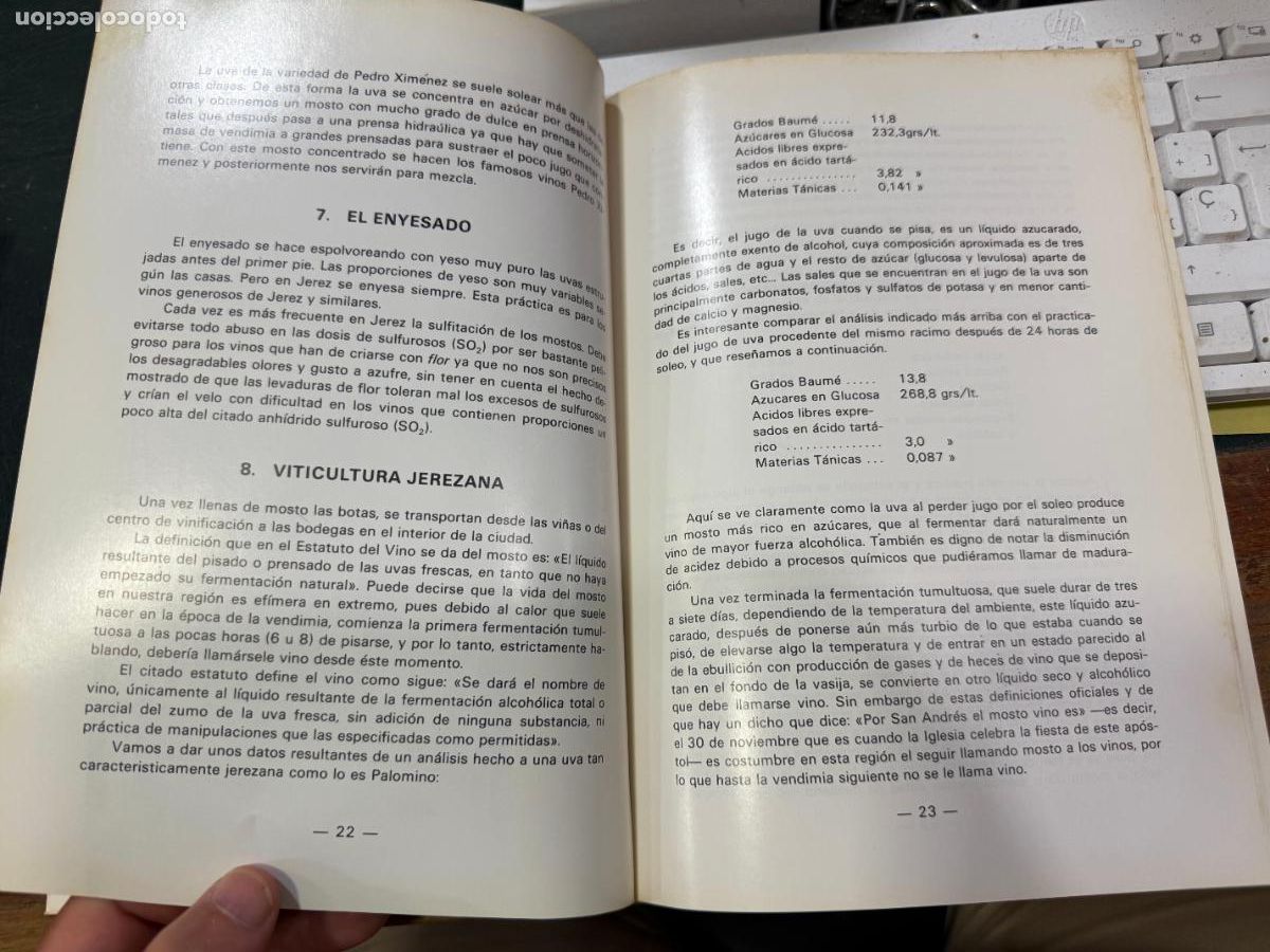 Libros antiguos: LIBRO EL VINO DE JEREZ - A&Ntilde;O 1981 - 48 PAG - Foto 7