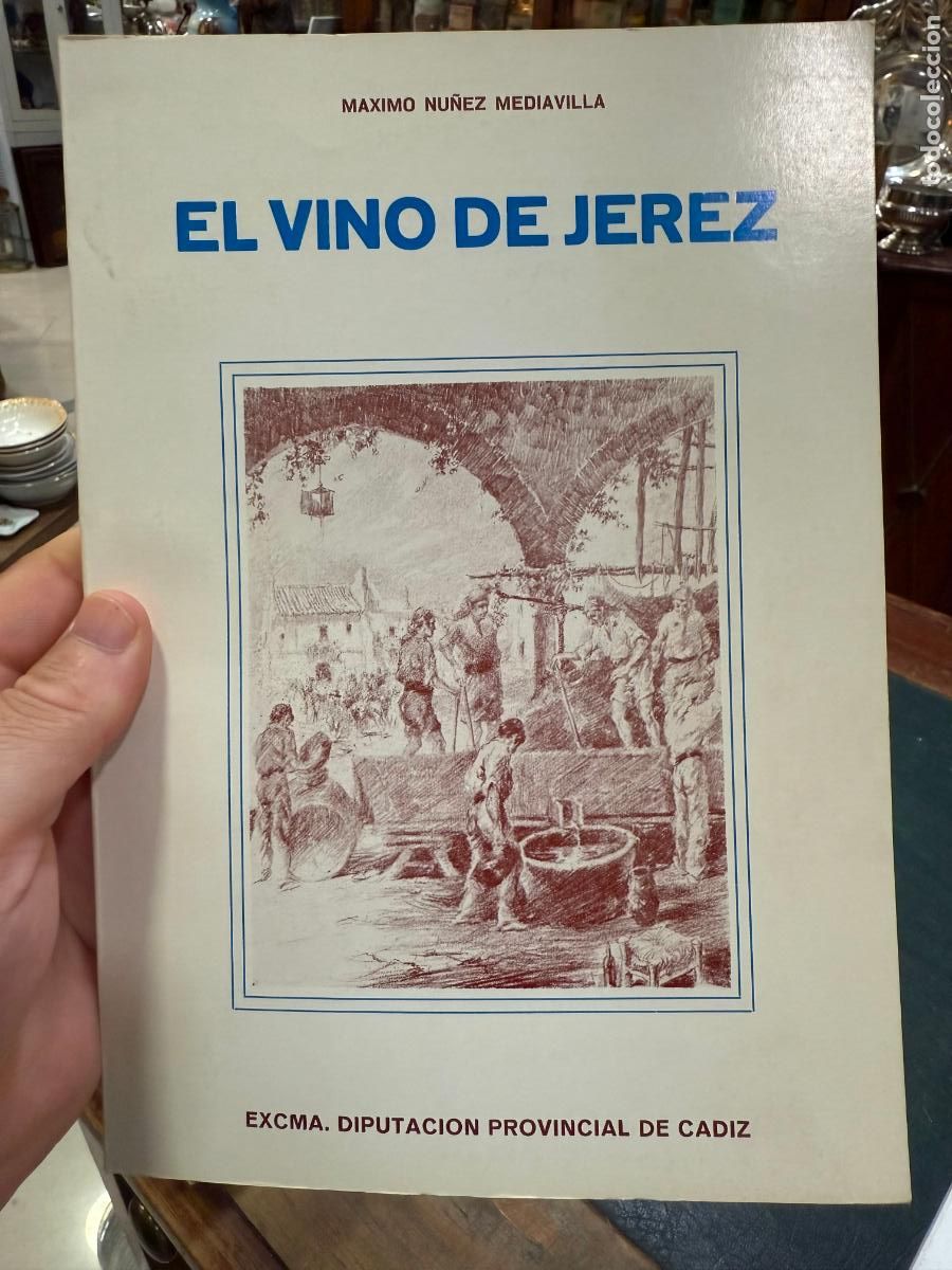 Libros antiguos: LIBRO EL VINO DE JEREZ - A&Ntilde;O 1981 - 48 PAG - Foto 1