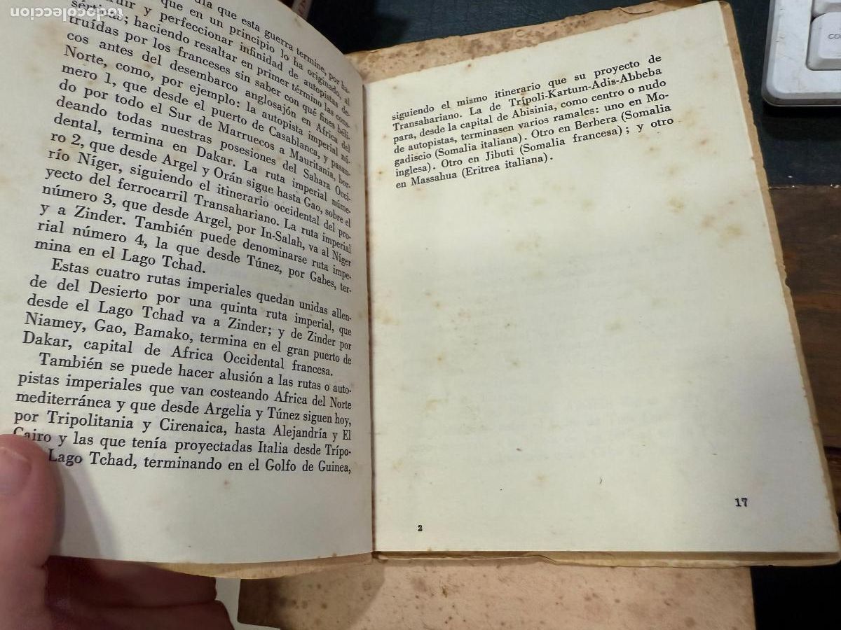 Libros antiguos: LIBRO EL TUNEL DEL ESTRECHO - A&Ntilde;O 1944 - 93 PAG - Foto 4