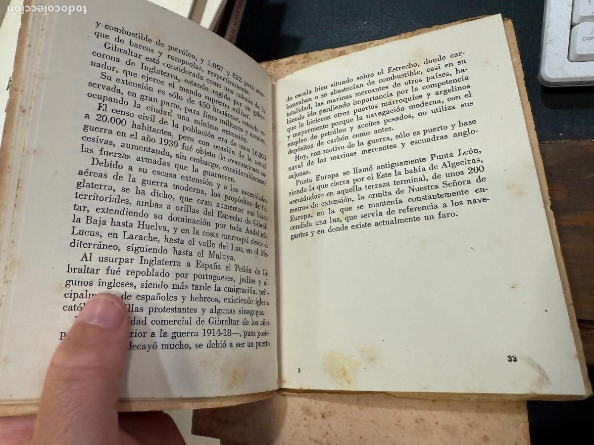 Libros antiguos: LIBRO EL TUNEL DEL ESTRECHO - A&Ntilde;O 1944 - 93 PAG - Foto 5