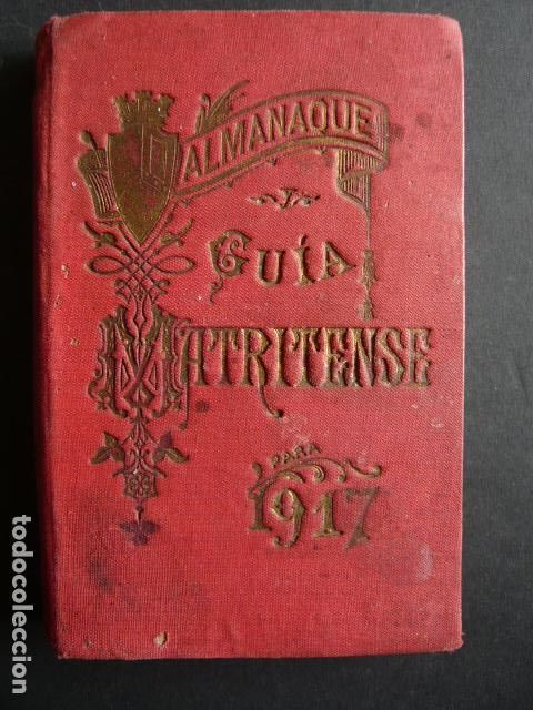 Libros antiguos: ALMANAQUE Y GUIA MATRITENSE 1917 - Foto 1