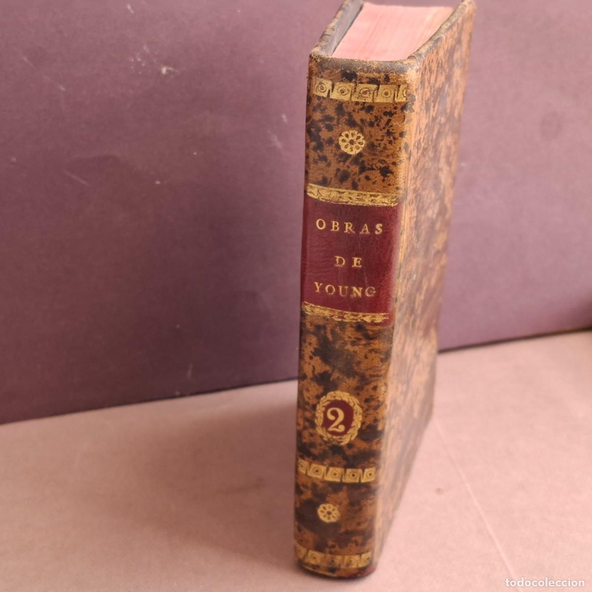 Libros antiguos: Obras selectas Eduardo Young - 1804 - Foto 3
