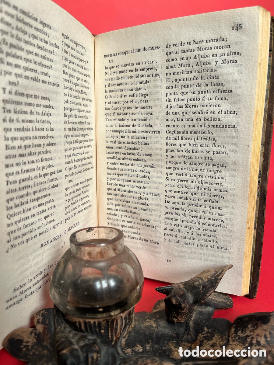Libros antiguos: MER - Romancero de romances moriscos- i - Foto 3