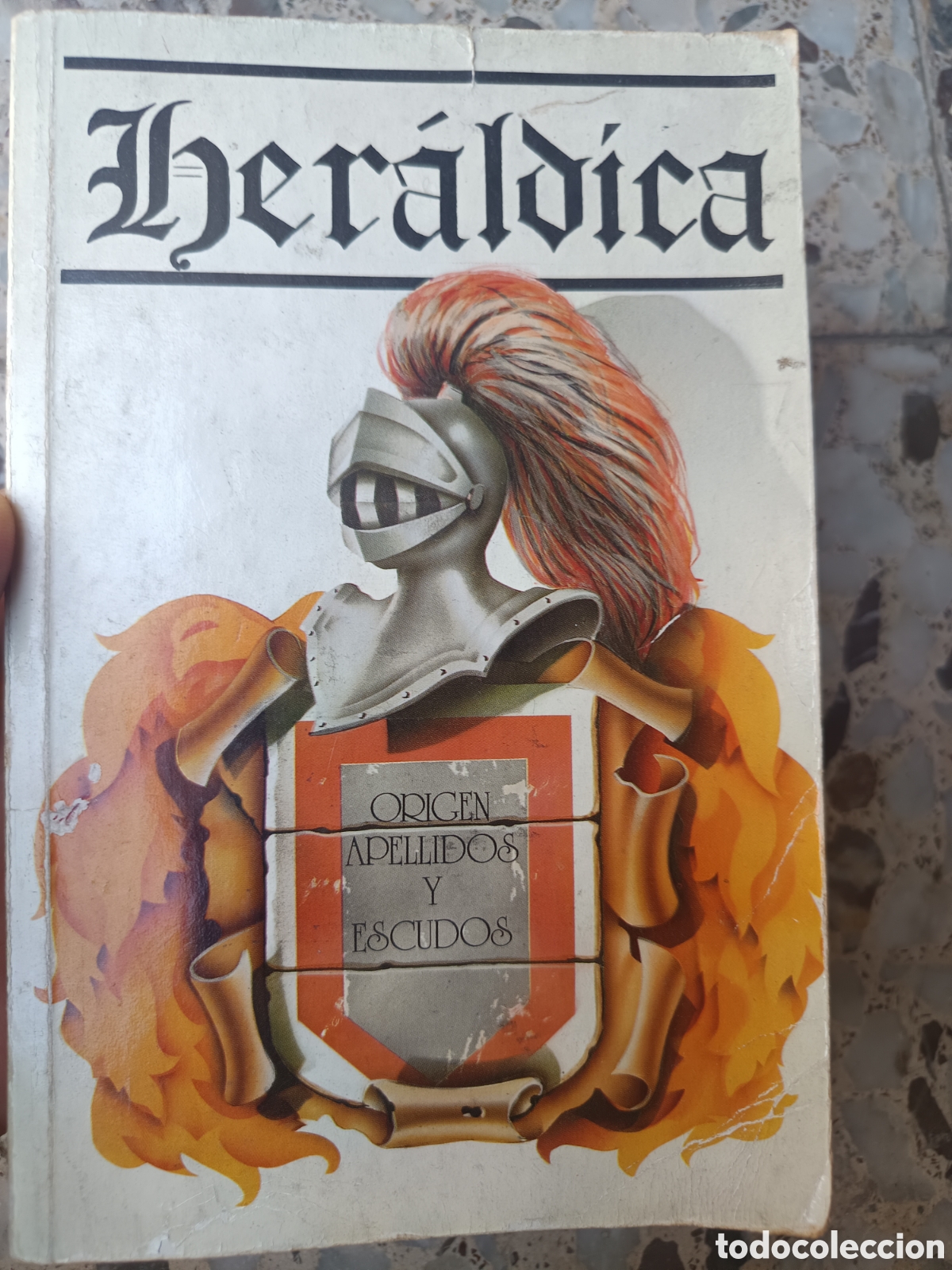 Antiquarische B&uuml;cher: LIBRO HERALDICA escudos apellidos significado