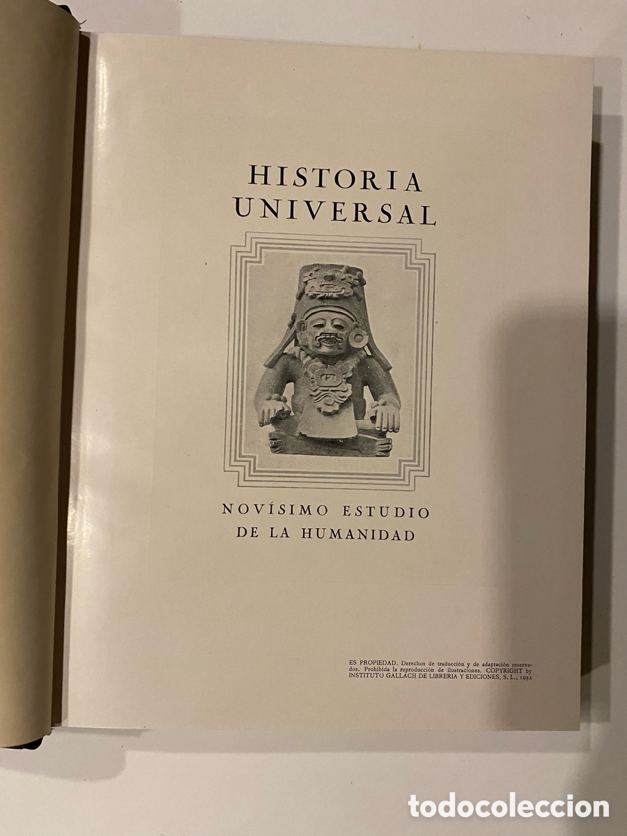 Libros antiguos: Historia Universal INSTITUTO GALLACH. - Foto 3