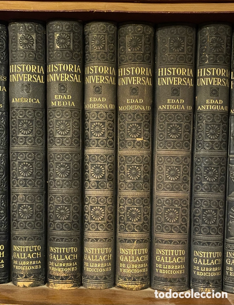 Libros antiguos: Historia Universal INSTITUTO GALLACH. - Foto 1