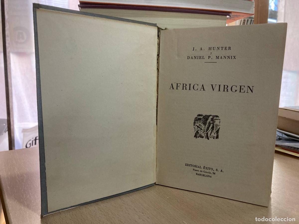 Libros antiguos: Africa virgen. 1956 - Foto 1