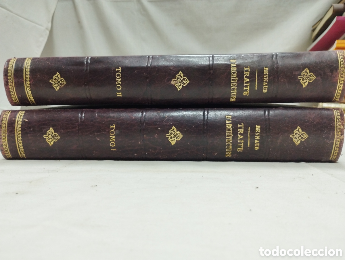 Libros antiguos: Trait&eacute; DArchitecture. L&eacute;once Reynud, 1850 - Foto 3