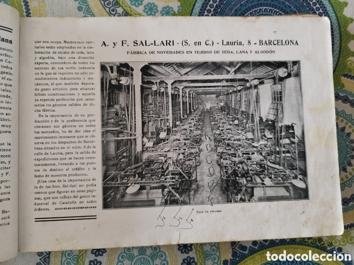Libros antiguos: Barcelona Art&iacute;stica e industrial - Foto 4