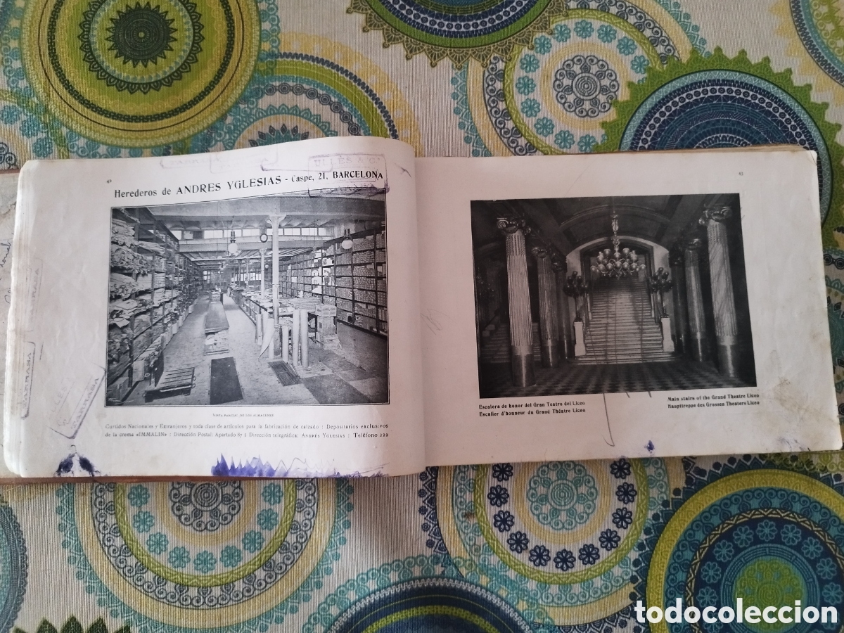 Libros antiguos: Barcelona Art&iacute;stica e industrial - Foto 5