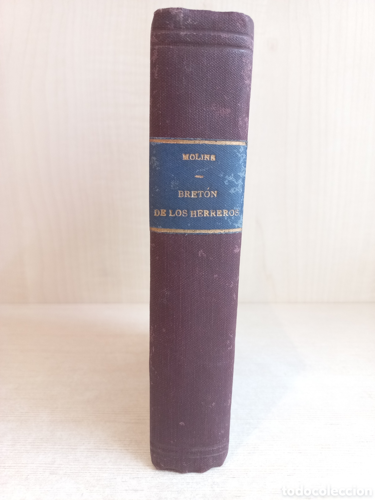 Libros antiguos: Bret&oacute;n de los Herreros. Marqu&eacute;s de Molins. Tello, 1883. - Foto 1