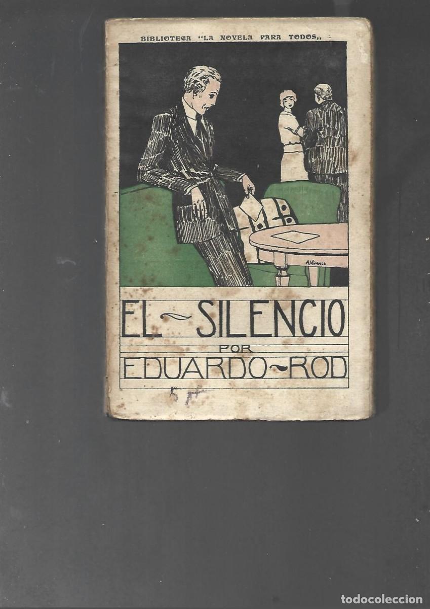 Libros antiguos: Eduardo ROD ,, EL SILENCIO Ed America c.a. 1920 - Foto 1