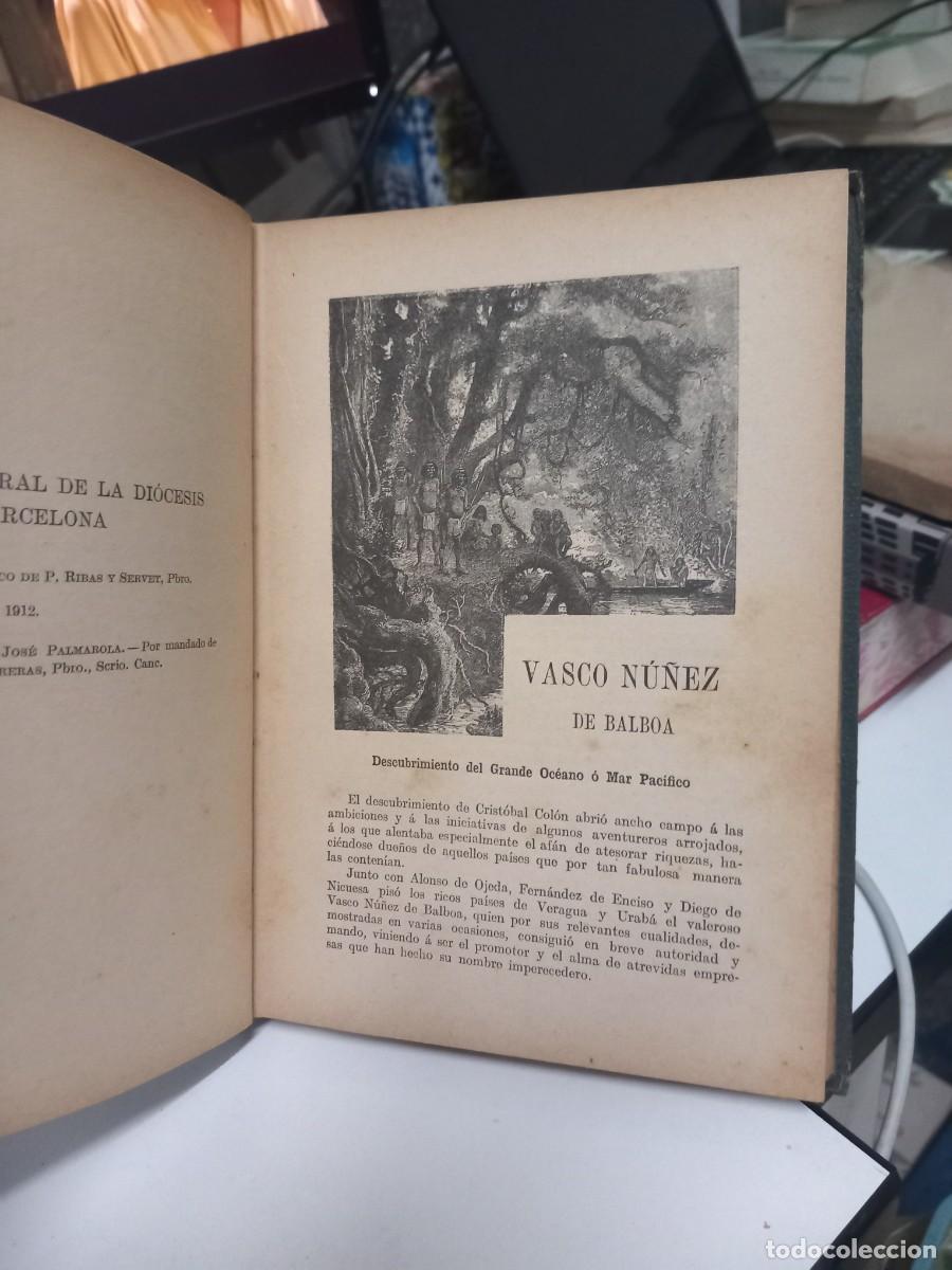 Libros antiguos: Los conquistadores de Am&eacute;rica, M. Pons F&aacute;bregues. - Foto 3