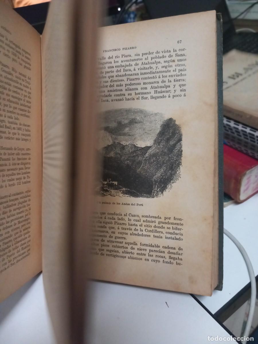 Libros antiguos: Los conquistadores de Am&eacute;rica, M. Pons F&aacute;bregues. - Foto 4