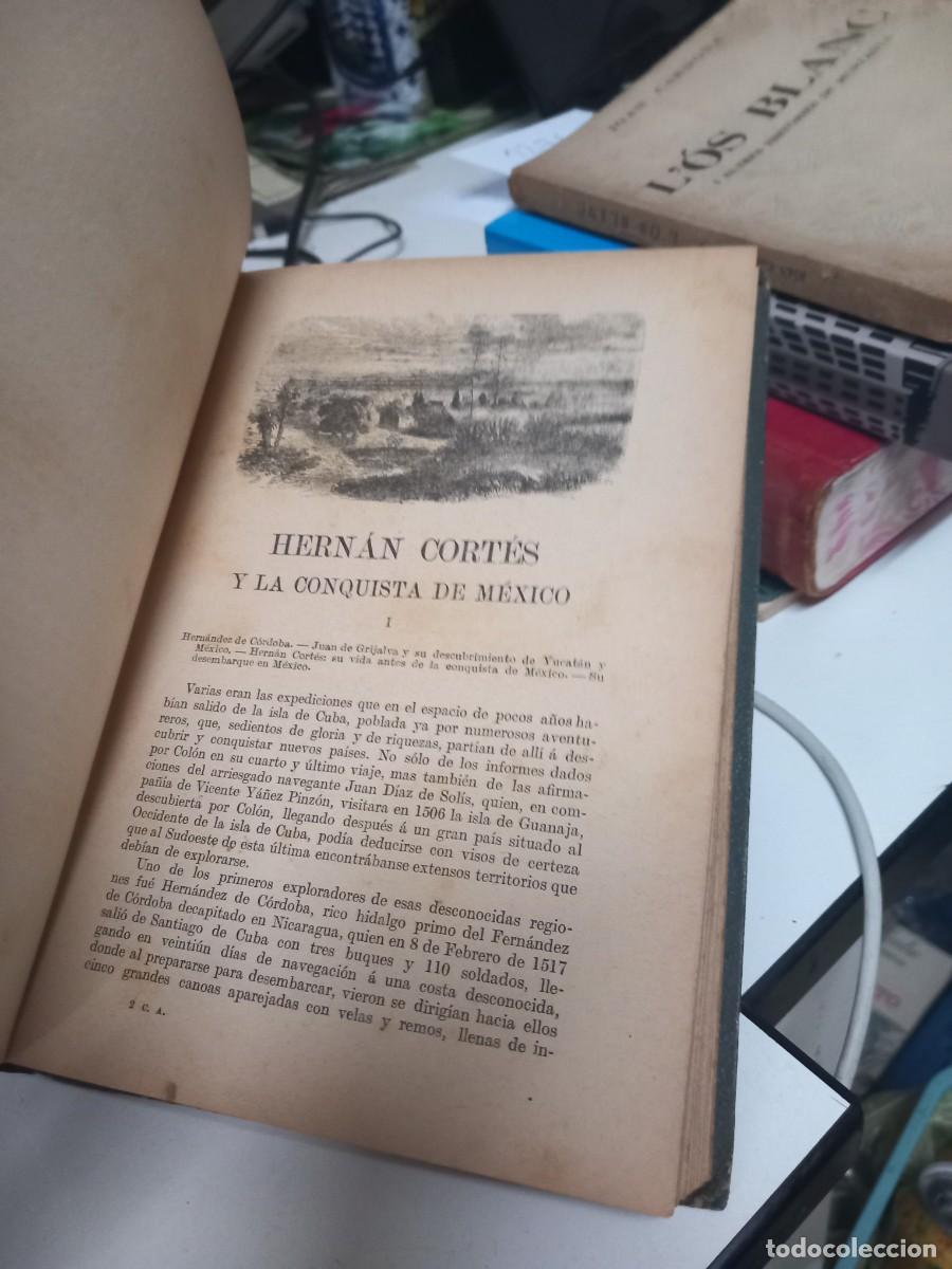 Libros antiguos: Los conquistadores de Am&eacute;rica, M. Pons F&aacute;bregues. - Foto 5