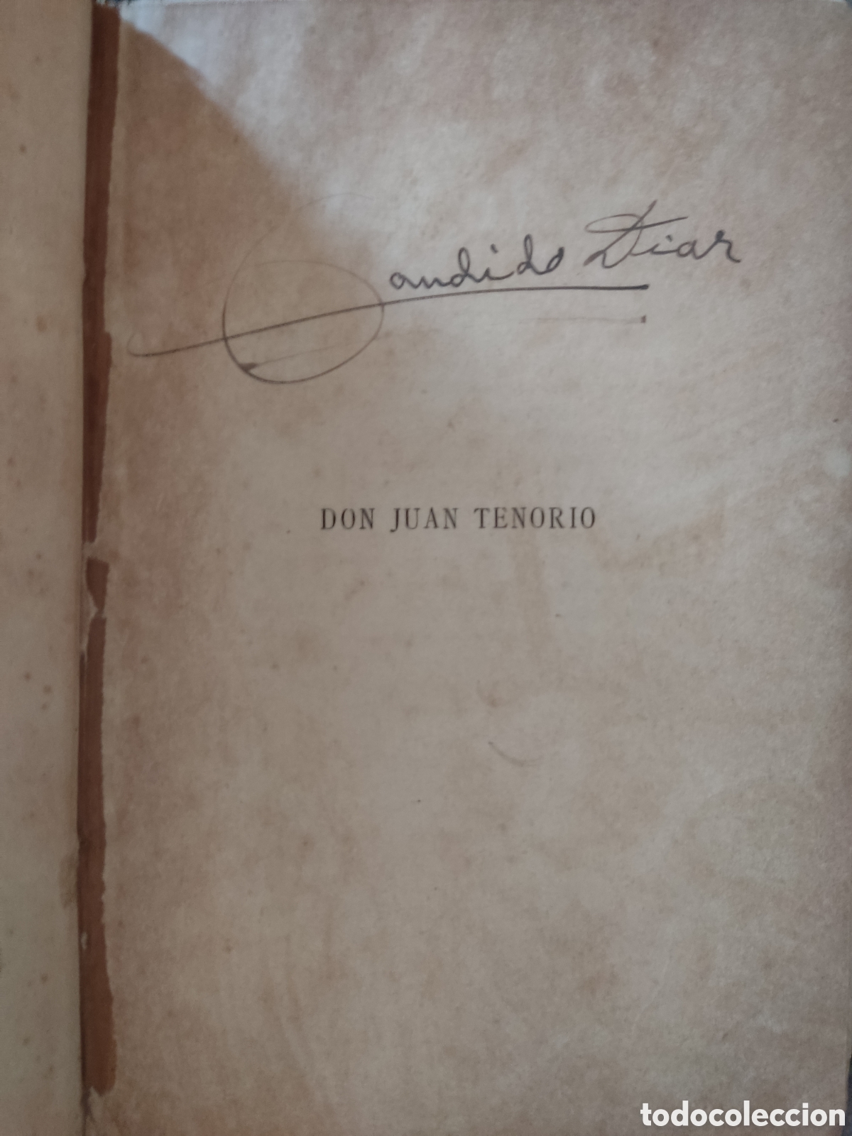 Libros antiguos: D. Juan Tenorio ( Zorrilla) - Foto 3