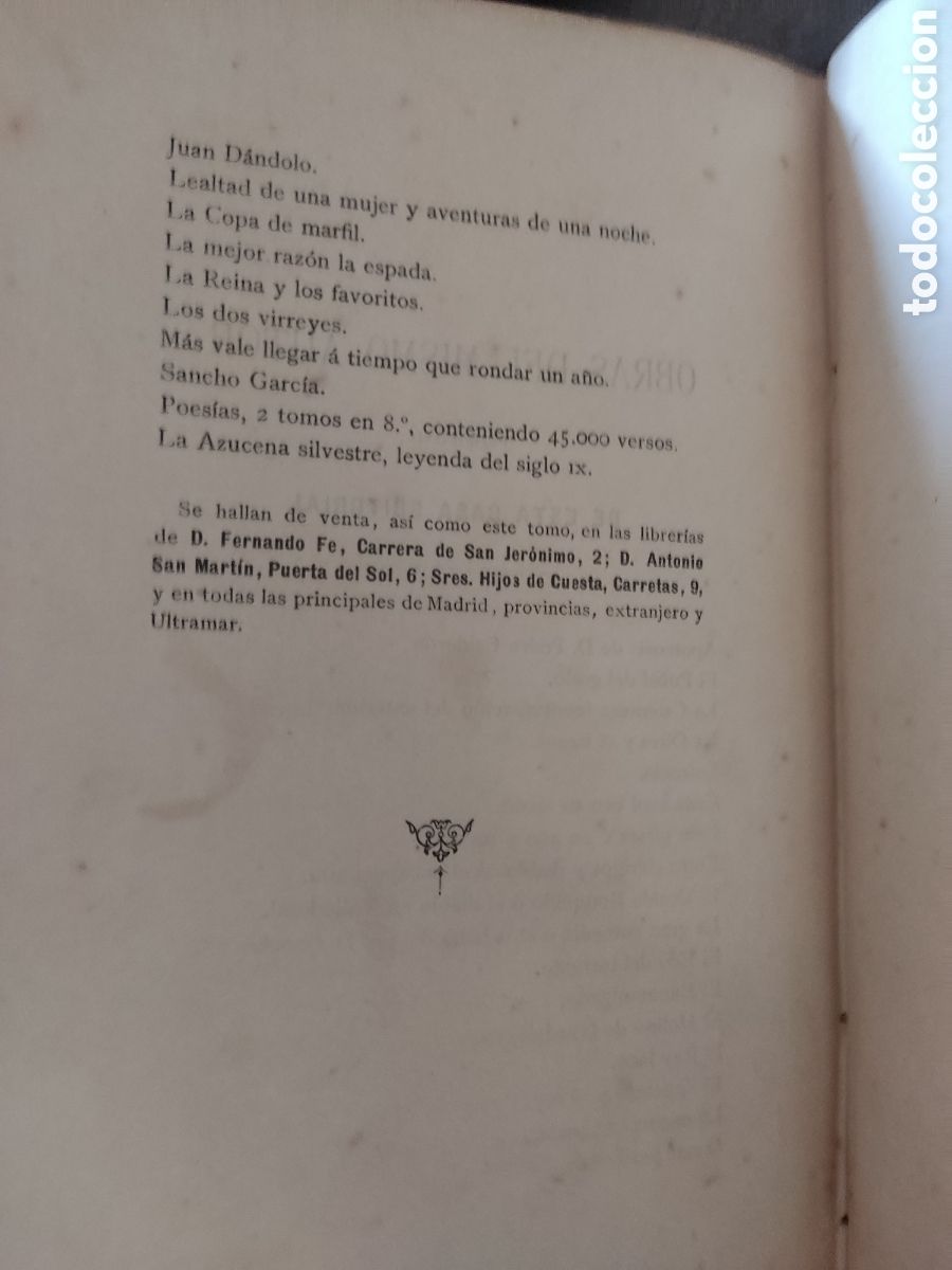 Libros antiguos: D. Juan Tenorio ( Zorrilla) - Foto 6
