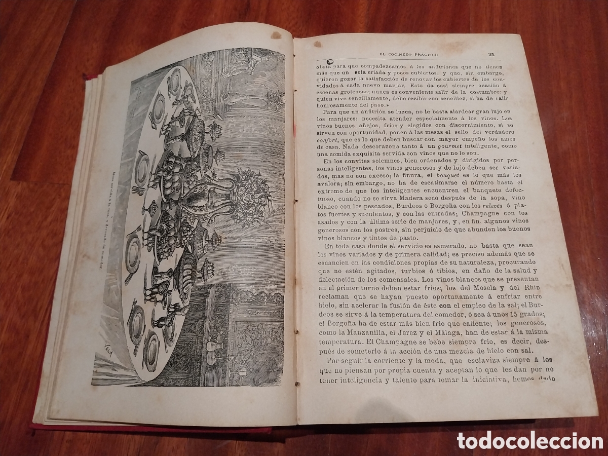Libros antiguos: 1903-Libro cocina &rdquo;El Cocinero Pr&aacute;ctico&rdquo; - Foto 8