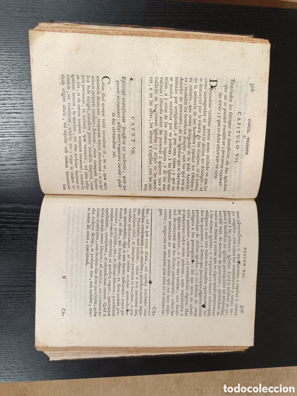 Libros antiguos: Concilio de Trento colecci&oacute;n antigua - Foto 3