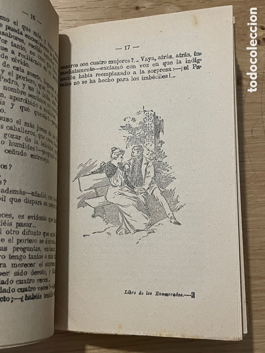 Libros antiguos: El libro de los enamorados. Editorial Maucci. - Foto 5