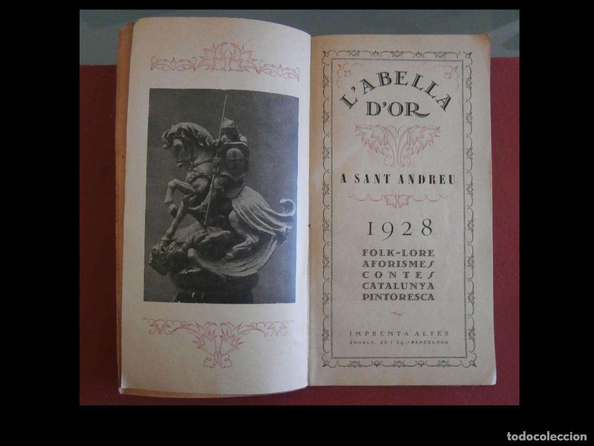 Libros antiguos: LAbella dOr a Sant Andreu. 1928 - Foto 6