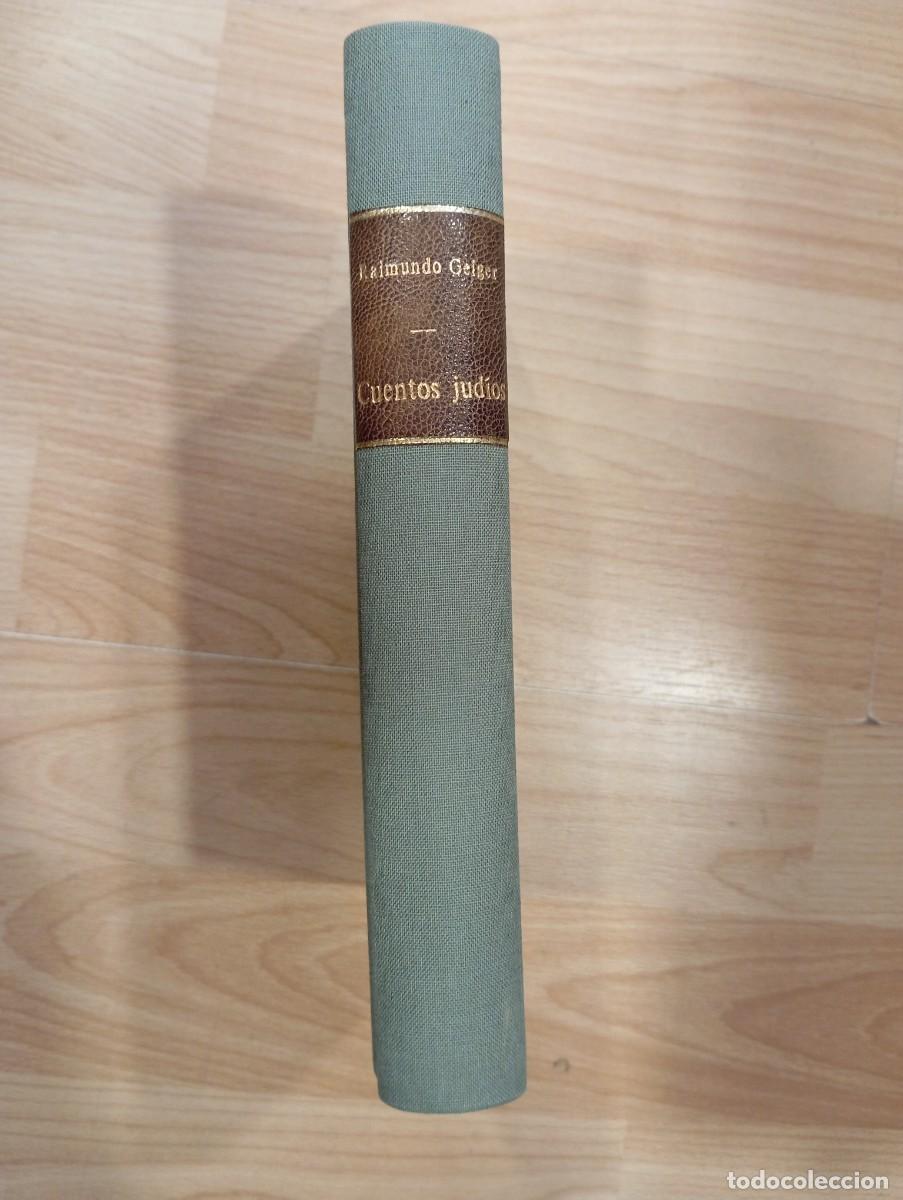 Libros antiguos: Cuentos jud&iacute;os. Raimundo Geiger. 1929 - Foto 1