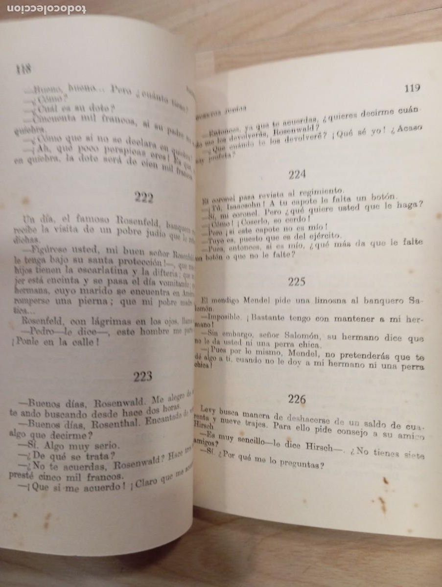 Libros antiguos: Cuentos jud&iacute;os. Raimundo Geiger. 1929 - Foto 4