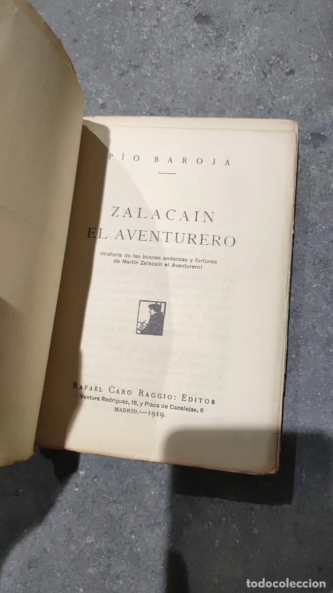 Libros antiguos: Zalacain el Aventurero. P&iacute;o Baroja. 1919 - Foto 4