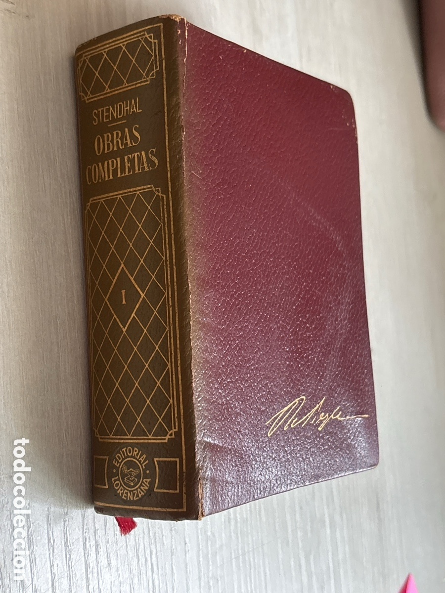 Libros antiguos: Stendhal- Obras Completas (I) - Foto 1
