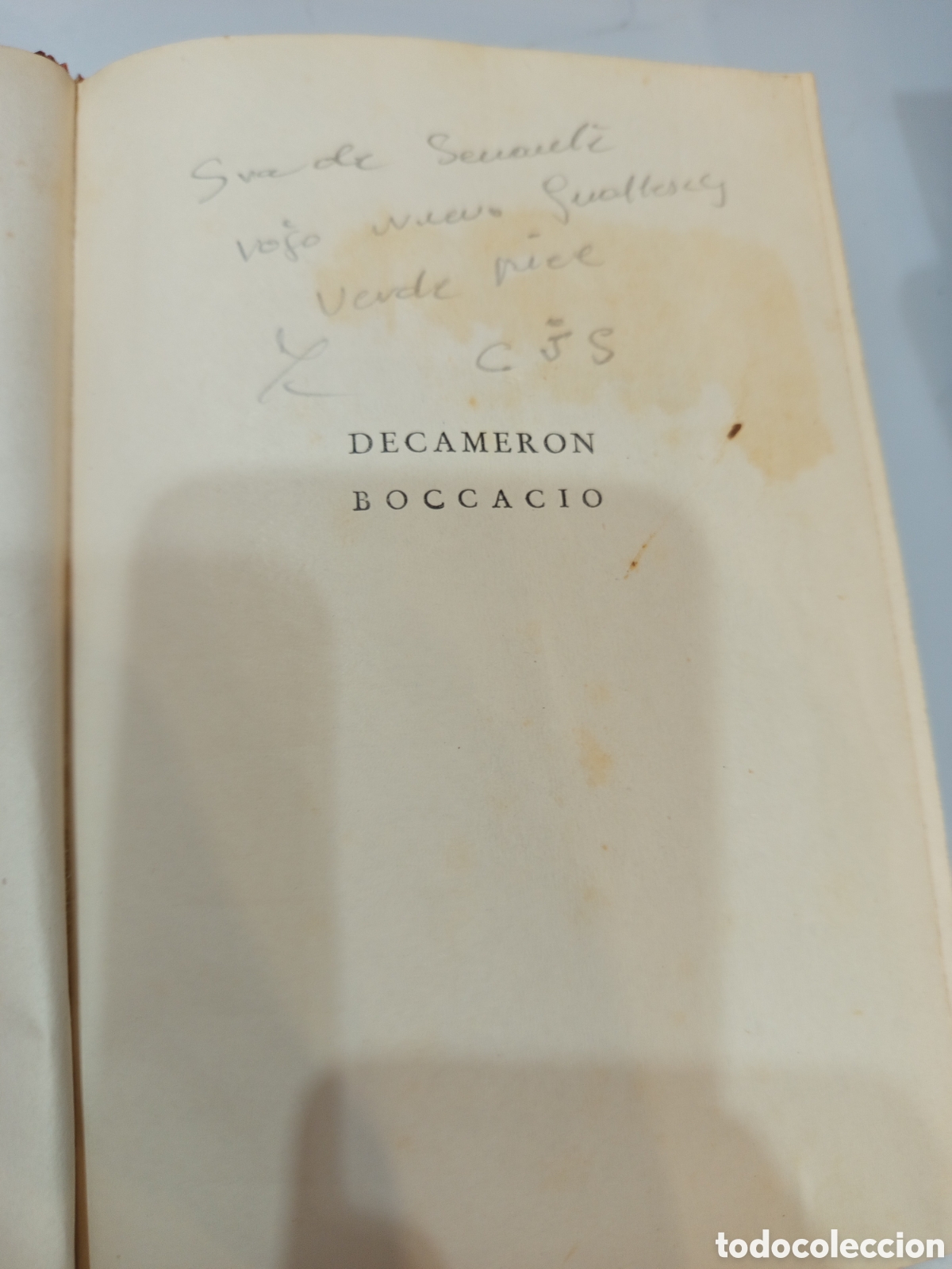 Libros antiguos: Decamer&oacute;n Boccacio. CJS - Foto 6