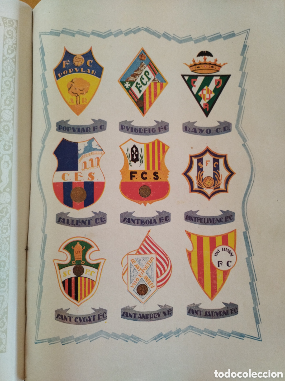 Libros antiguos: LLIBRE DOR DEL FUTBOL CATAL&Agrave; - Foto 6