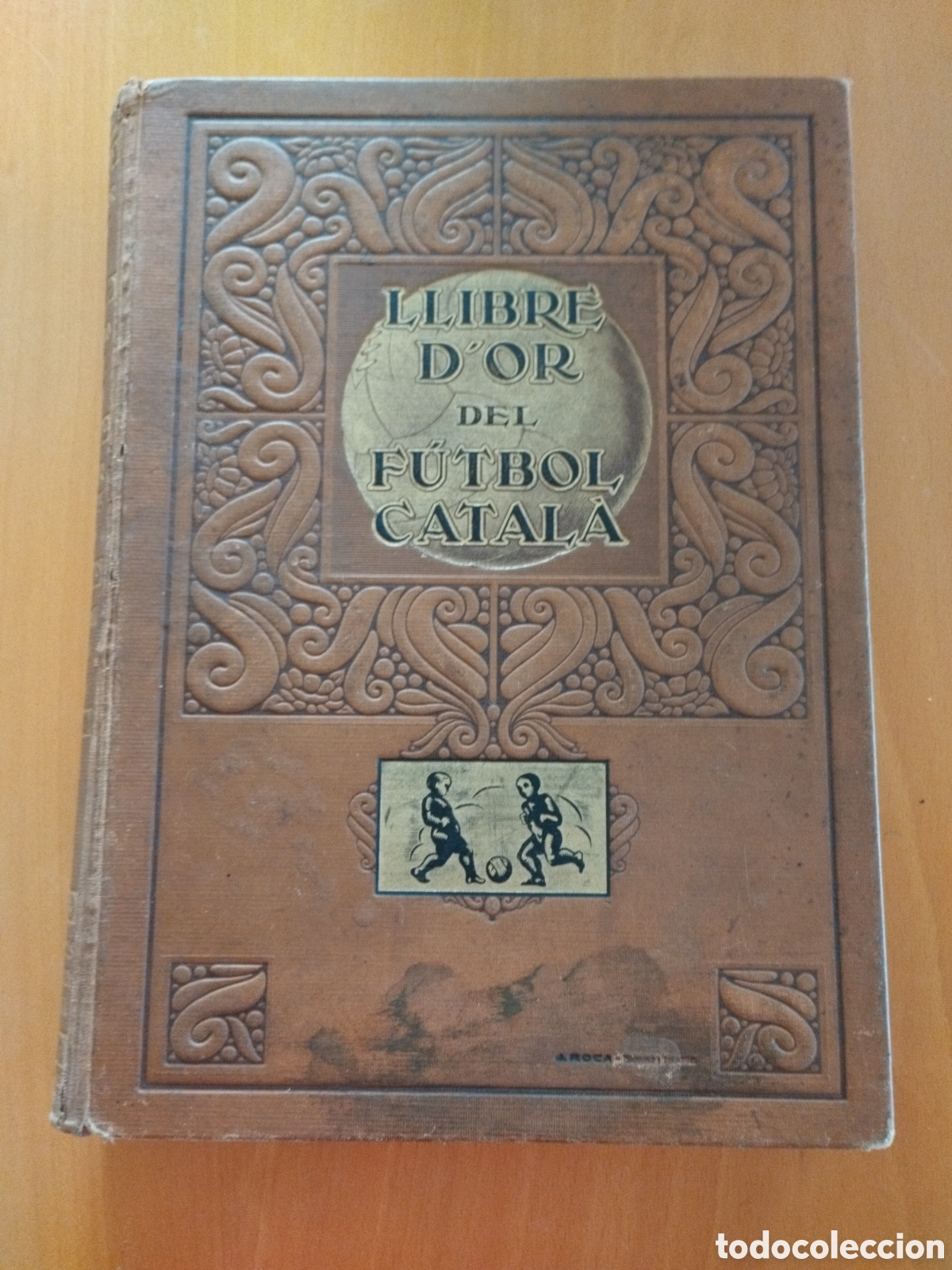 Libros antiguos: LLIBRE DOR DEL FUTBOL CATAL&Agrave; - Foto 1