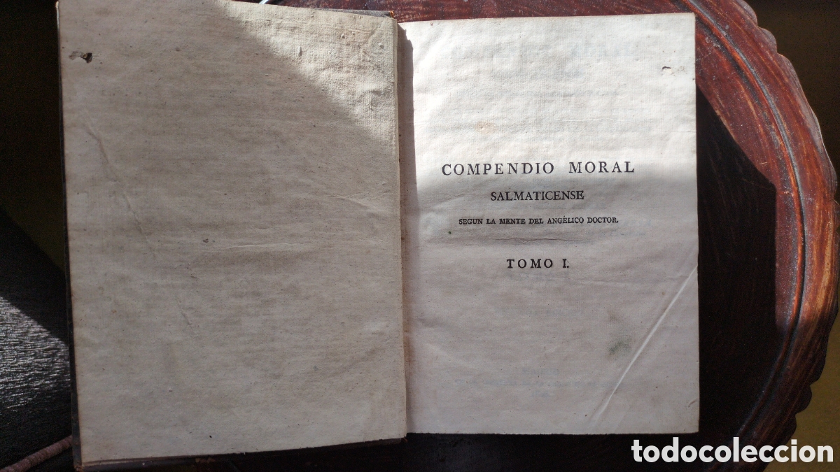 Libros antiguos: Compendio moral salmaticense 2edicion 1808 - Foto 1