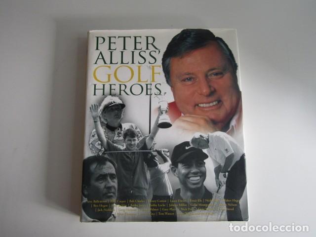 Libros antiguos: LIBRO EN INGLES &rdquo;Golf Heroes Peter Alliss - Hardback Book - Foto 1