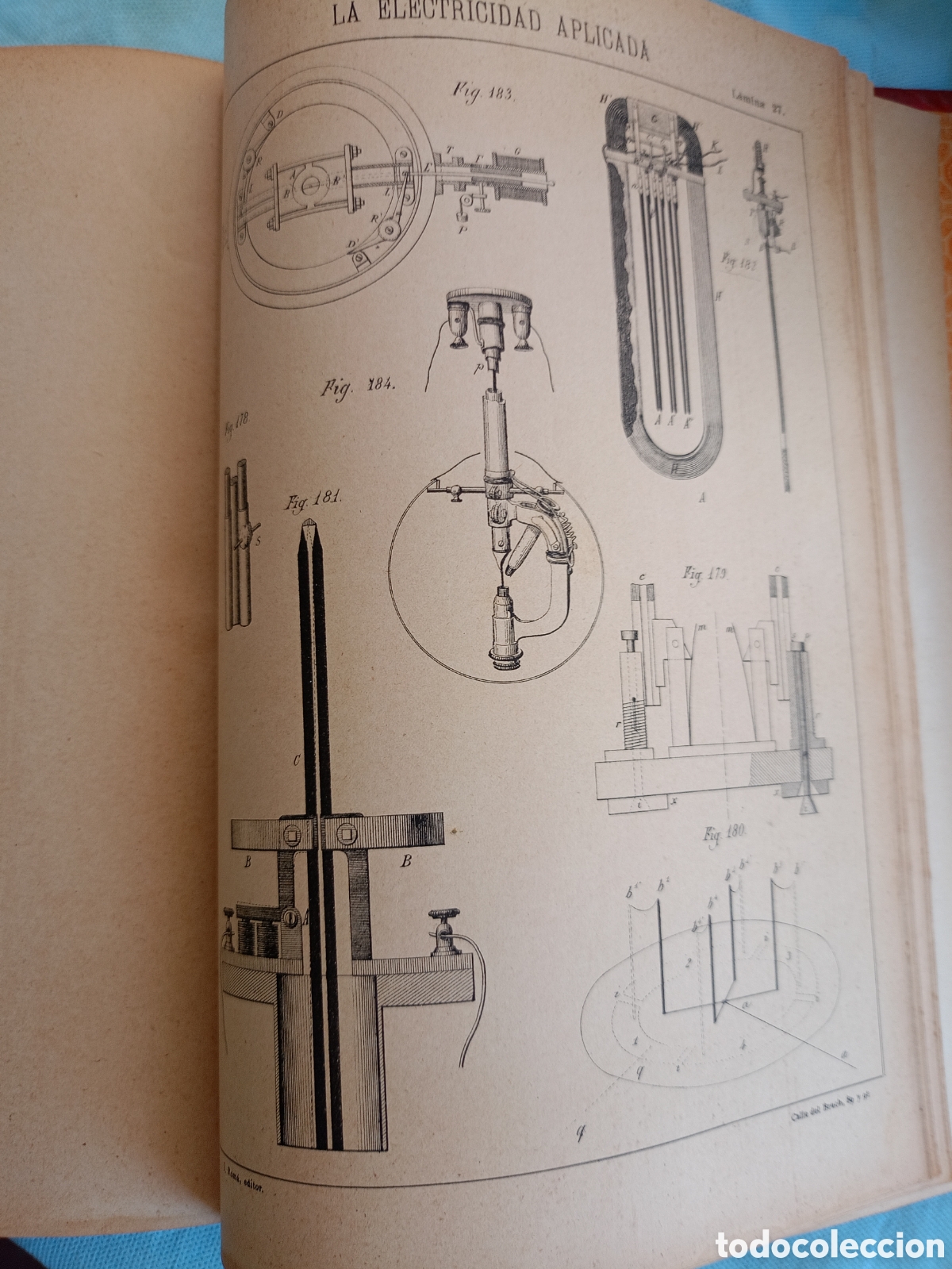 Libros antiguos: ELECTRICIDAD APLICADA, EDUARDO LLANAS, A&Ntilde;O 1896 - Foto 4