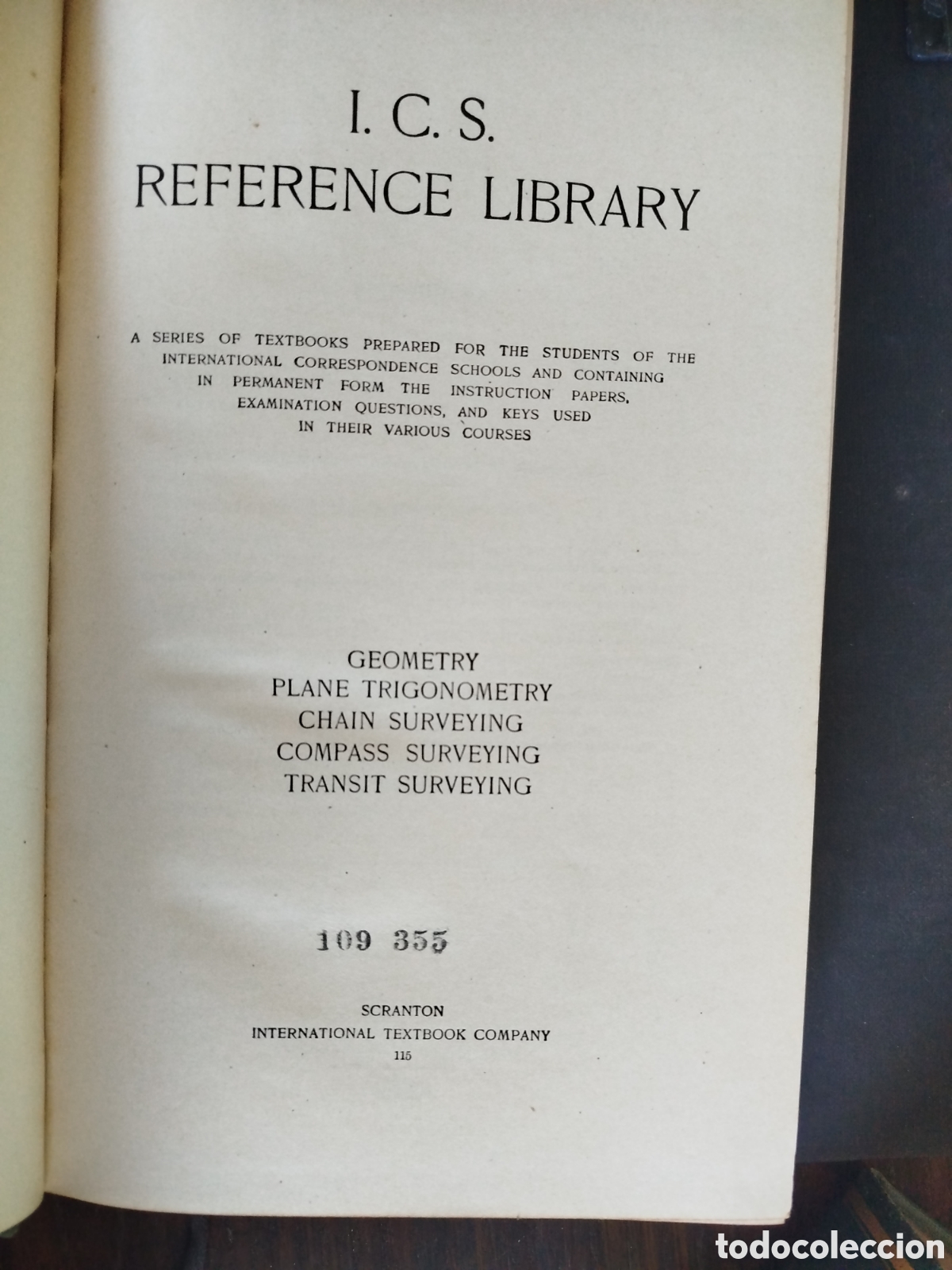 Libros antiguos: I.C.S. REFERENCE LIBRARY. - Foto 3